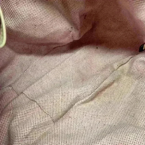 Dooney & Bourke Pebbled Leather Nina Bag/Tote/Sachel/Shoulder Bag Cream Color - Picture 10 of 16